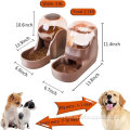 Automatic Pet Feeder and Waterer Set Dispenser